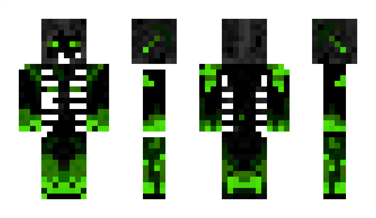 greenskeleton Minecraft Skin