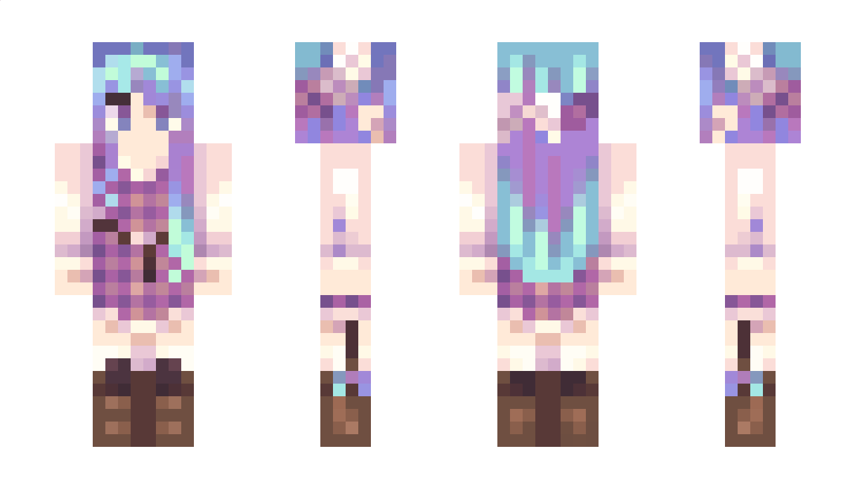 KokoroTsurumaki Minecraft Skin