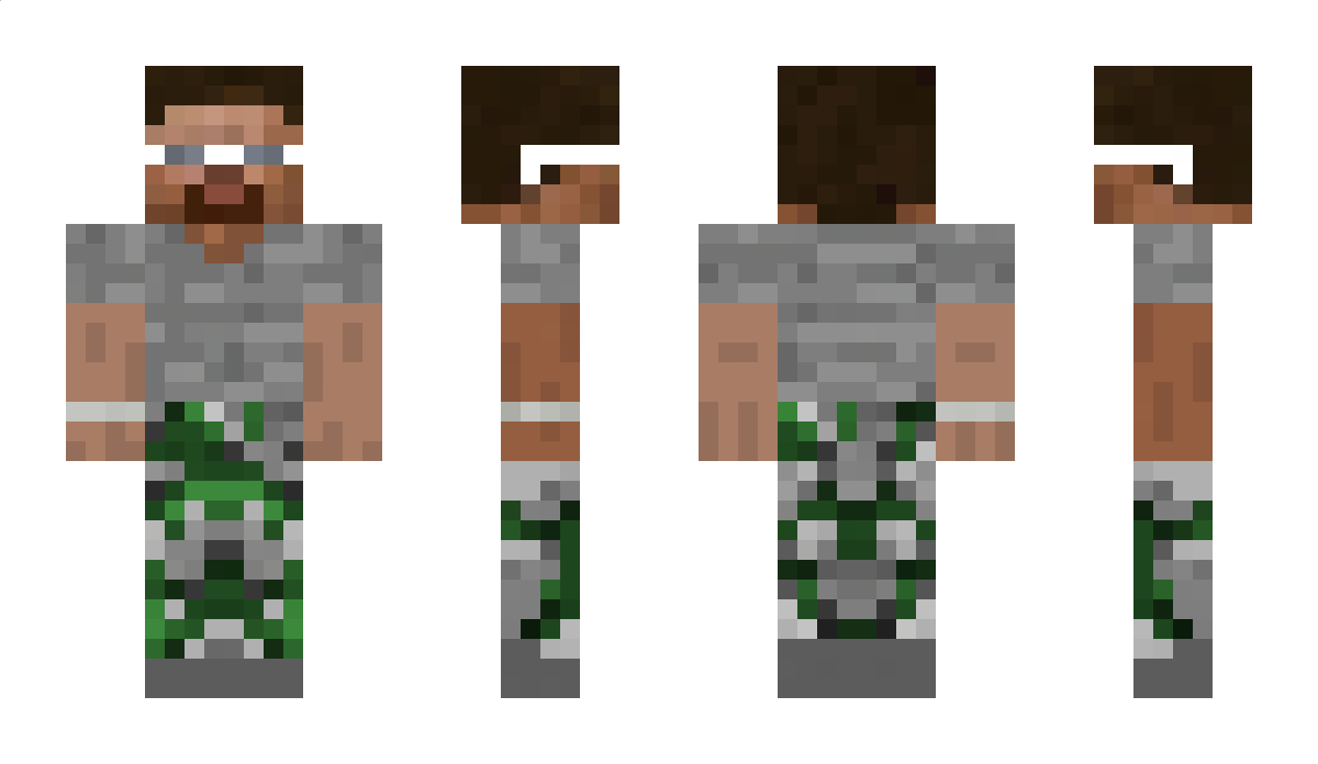 zyzzinhead Minecraft Skin