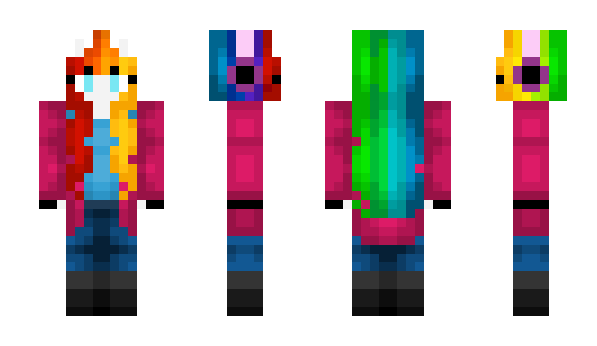 Rainbow_Melody15 Minecraft Skin