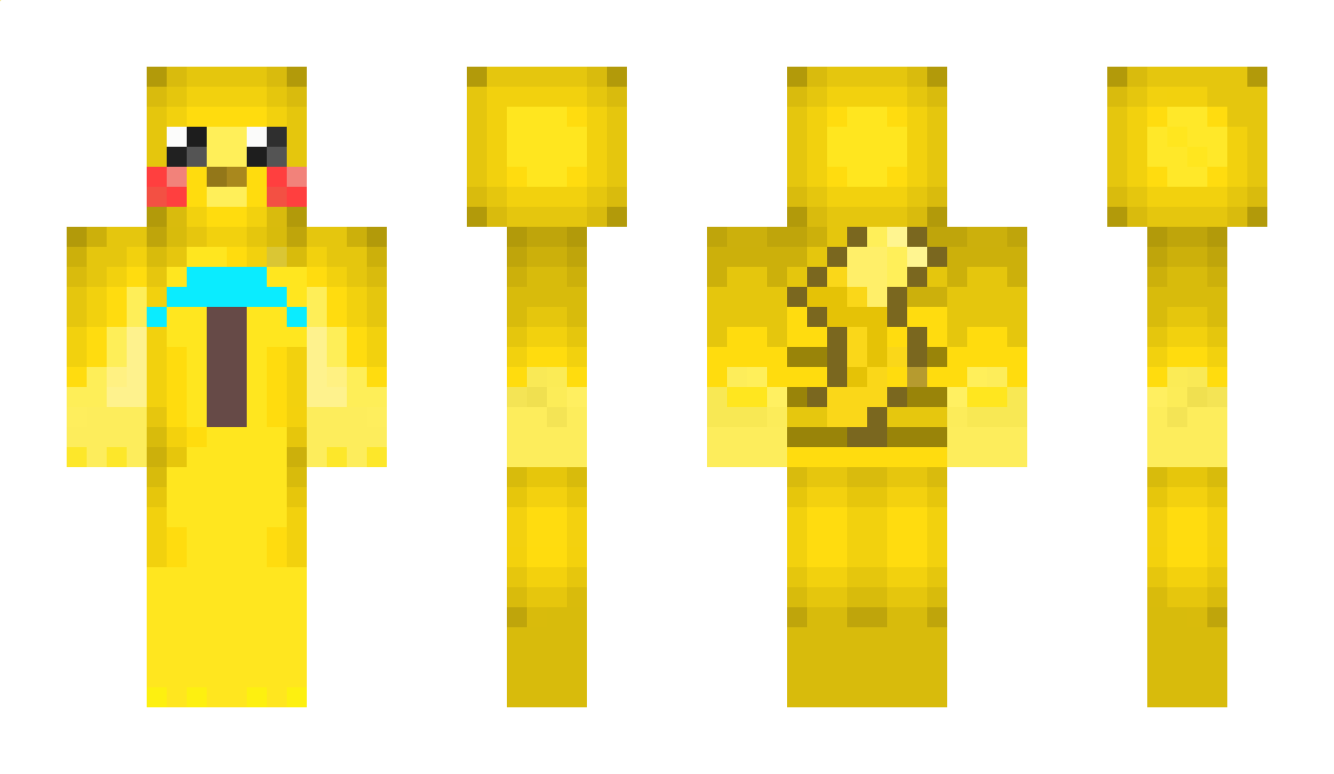 PikachusBuddy737 Minecraft Skin