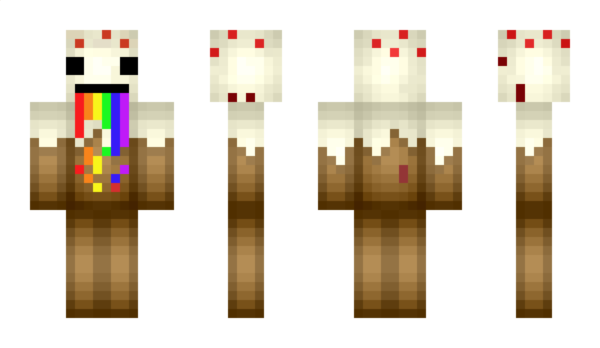 HalfBlock Minecraft Skin