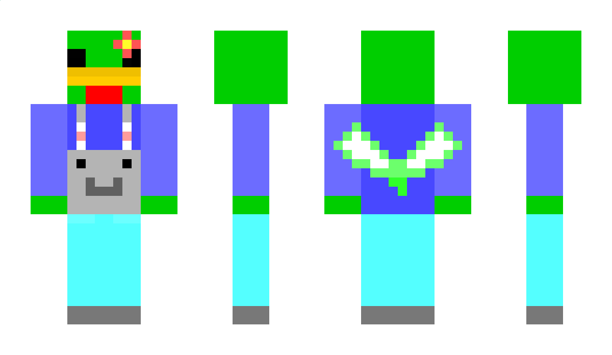 ParrotKing Minecraft Skin