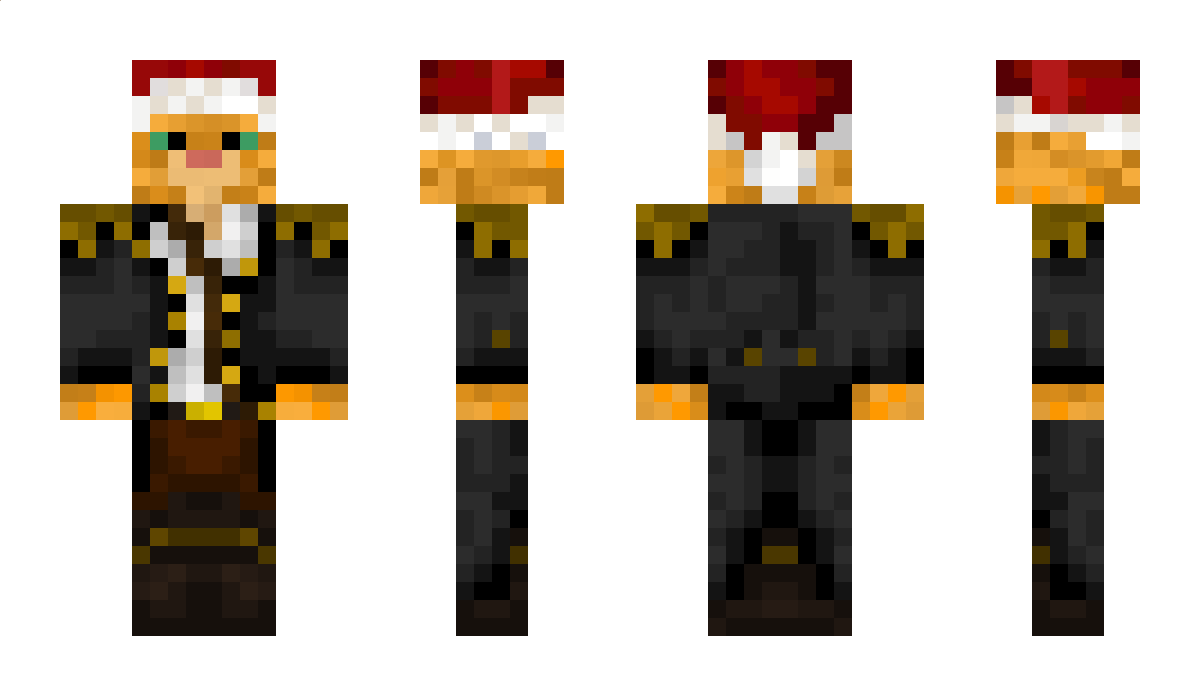 CapitanGato Minecraft Skin