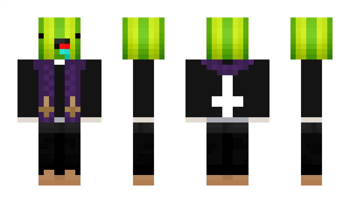 M3L0nH34d Minecraft Skin