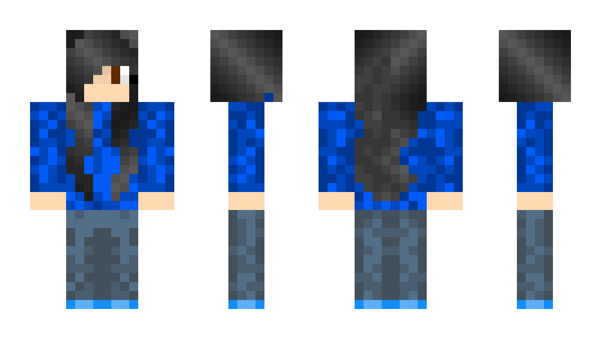 GamingBlueMoon Minecraft Skin