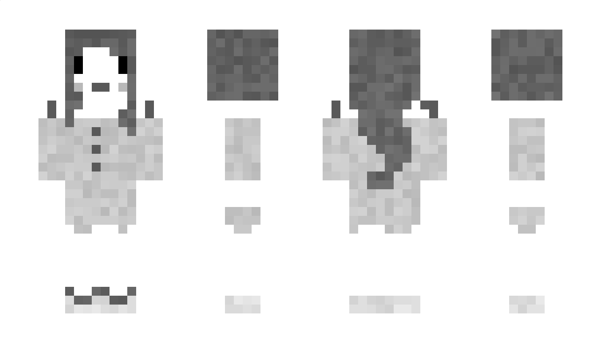 Monochromify Minecraft Skin