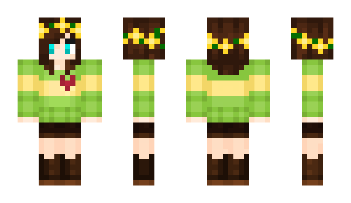 UnderSwapChara Minecraft Skin