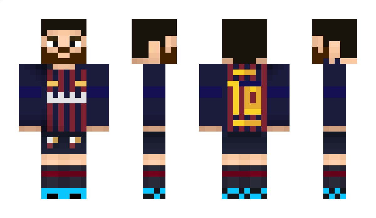 Leo_Messi Minecraft Skin