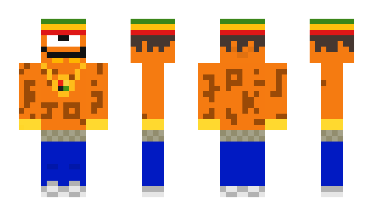 TomaKeepItStreet Minecraft Skin