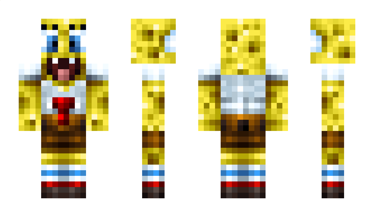 _SpongeBob_ Minecraft Skin