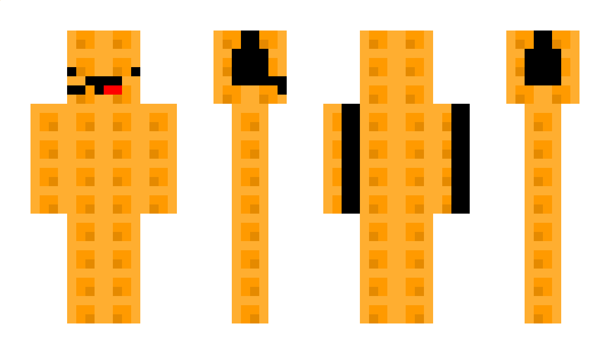 WafflesYouTube Minecraft Skin