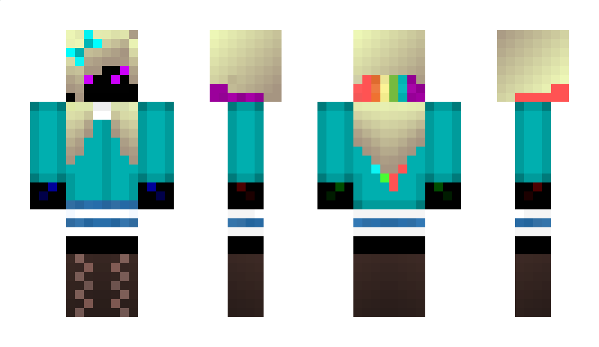 NeonLights Minecraft Skin