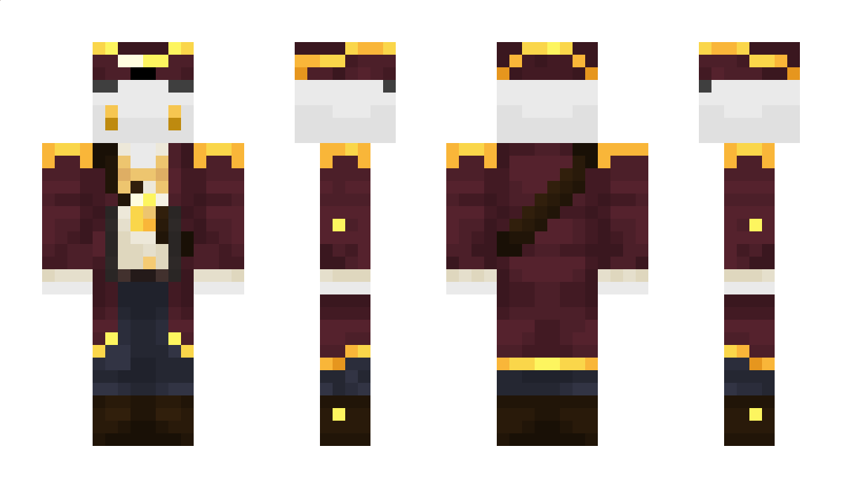 captain_backward Minecraft Skin