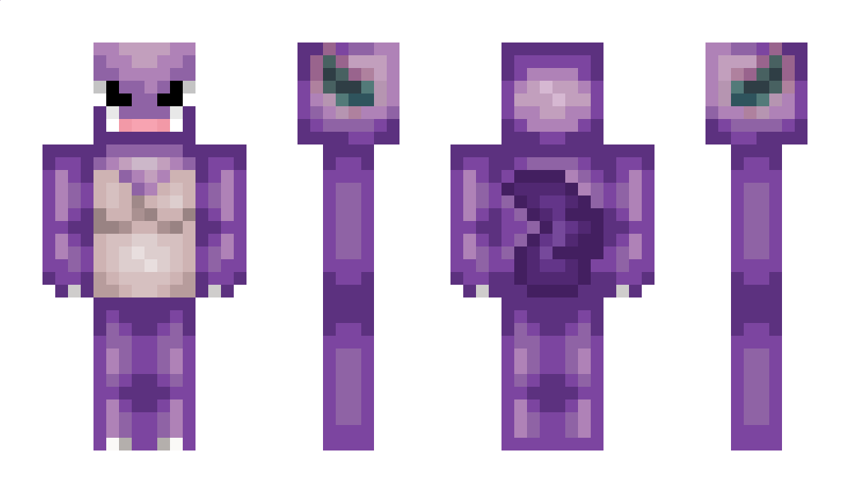 Nidoking Minecraft Skin