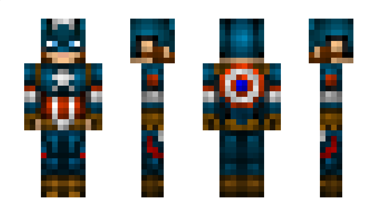 CaptainAmerica_1 Minecraft Skin