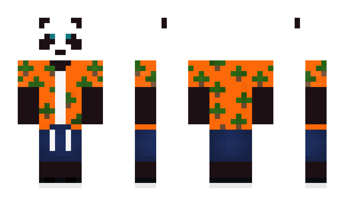 SadAwkwardPanda Minecraft Skin