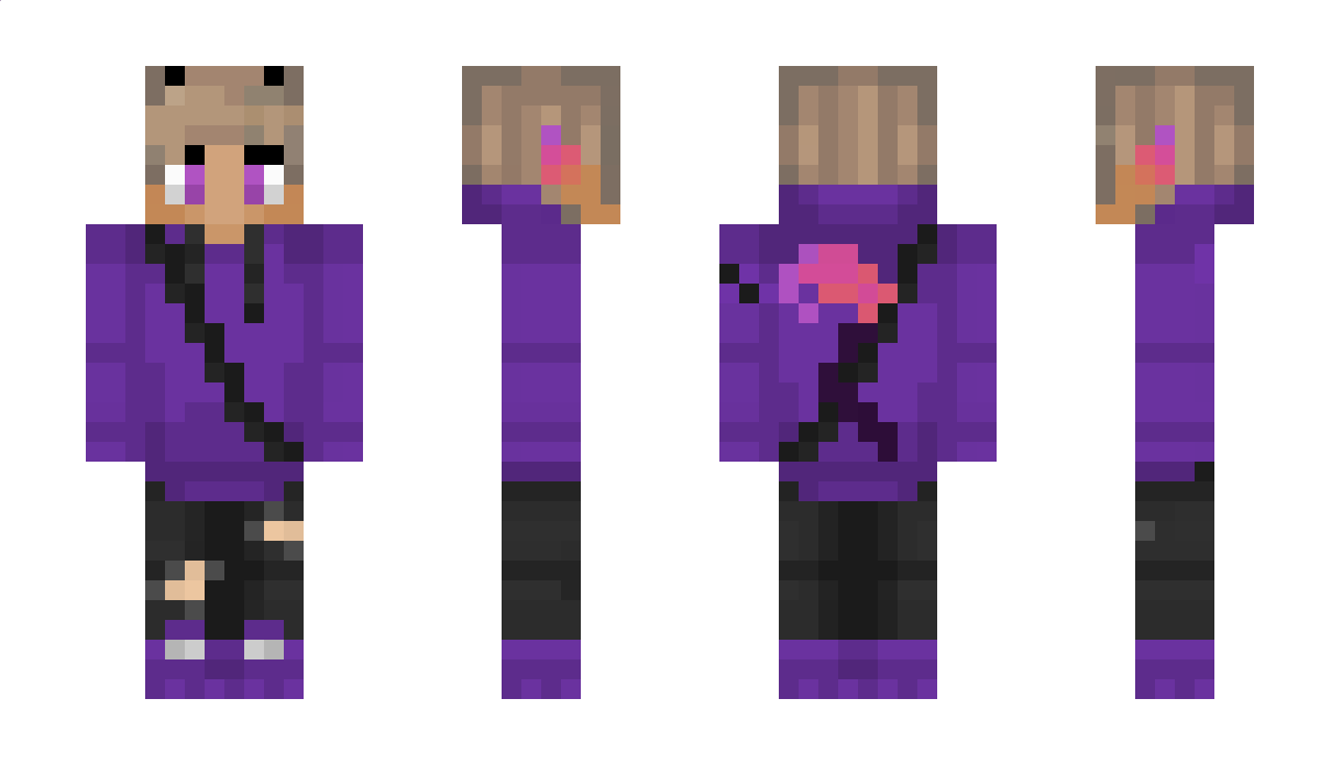 Purppled Minecraft Skin