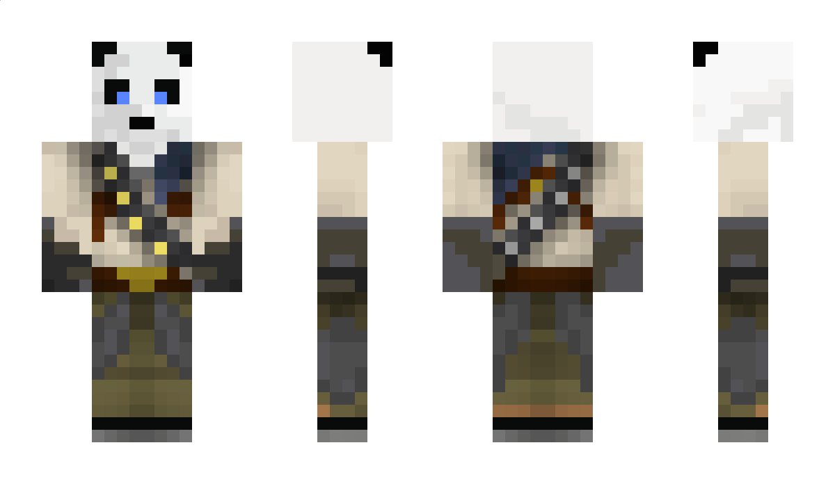 PxlPanda Minecraft Skin