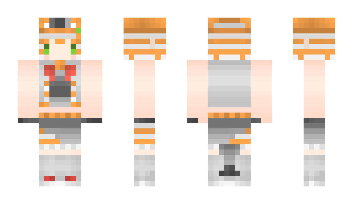 LokiSalmonNeko Minecraft Skin