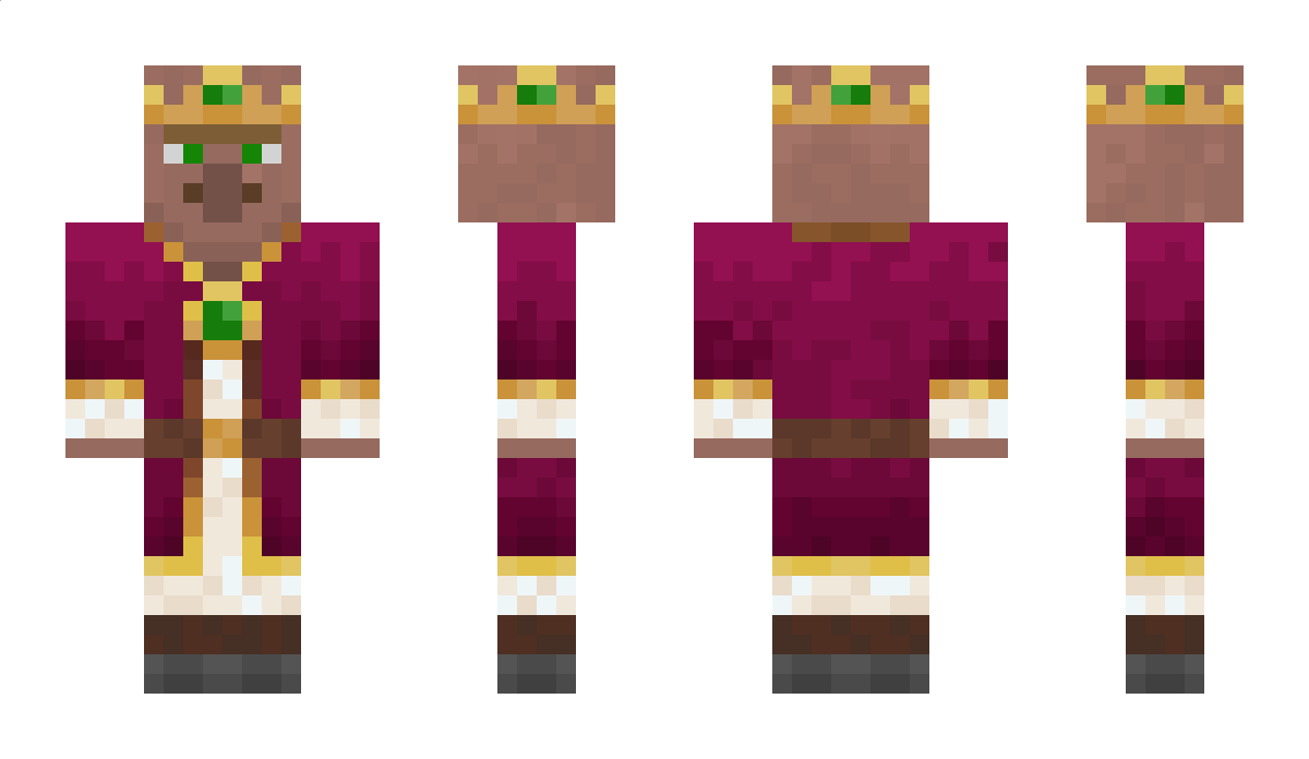 TheKingVillager Minecraft Skin