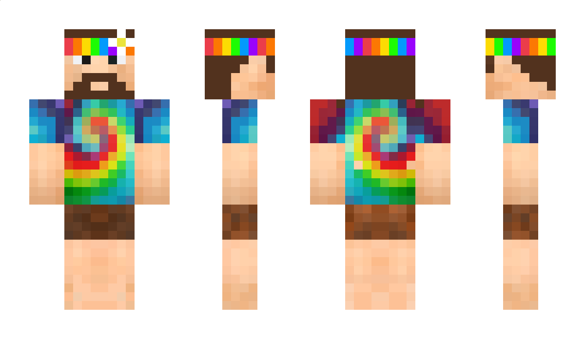 DerHippie Minecraft Skin