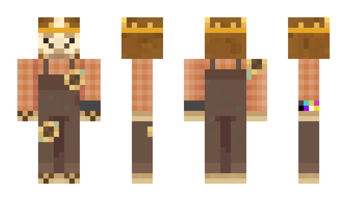 Llama_gold Minecraft Skin