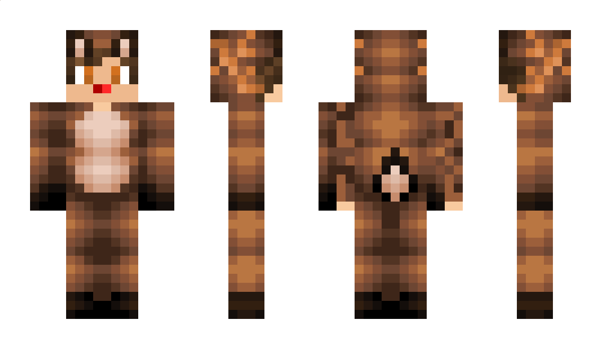 PerzikWolfje Minecraft Skin