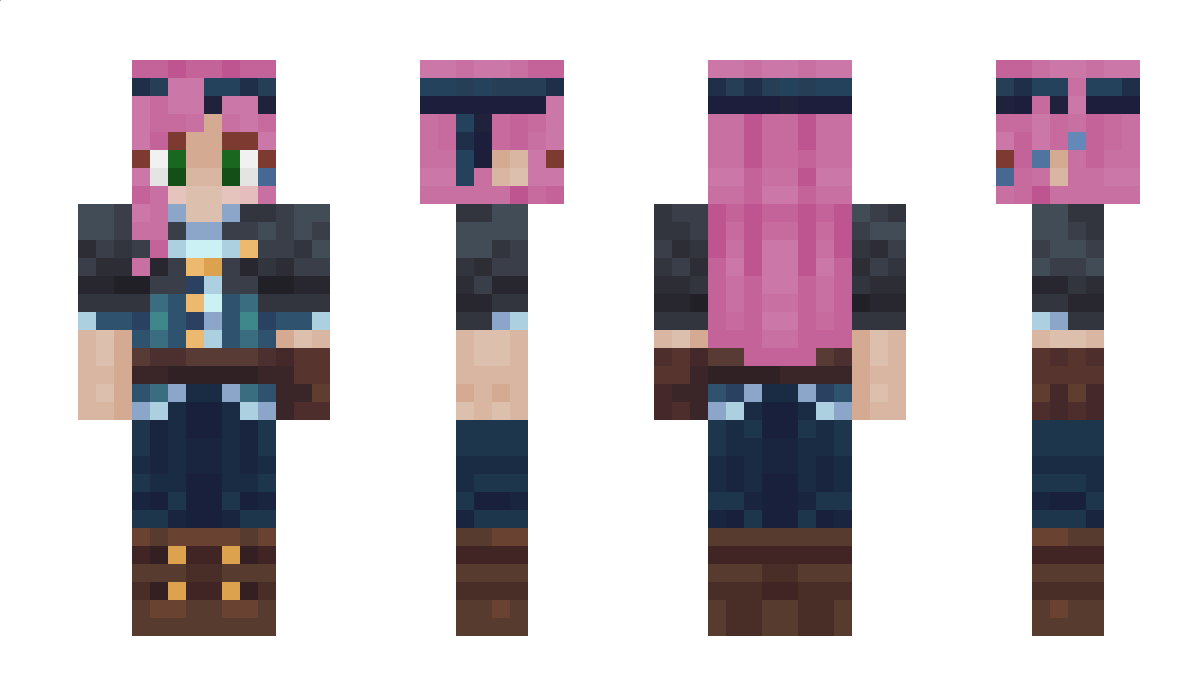 RainbowKittyMia Minecraft Skin