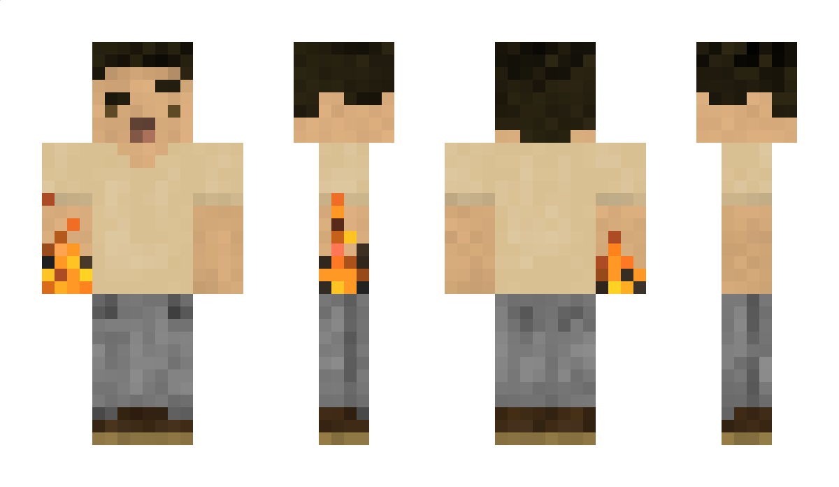 MrBlazeFist Minecraft Skin