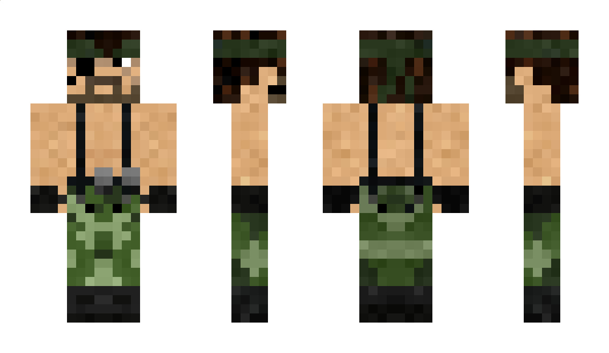 NakedSnake Minecraft Skin