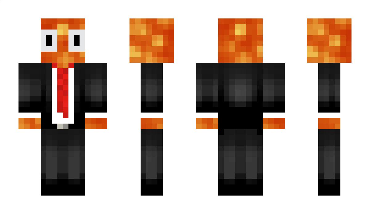 Lavahink Minecraft Skin