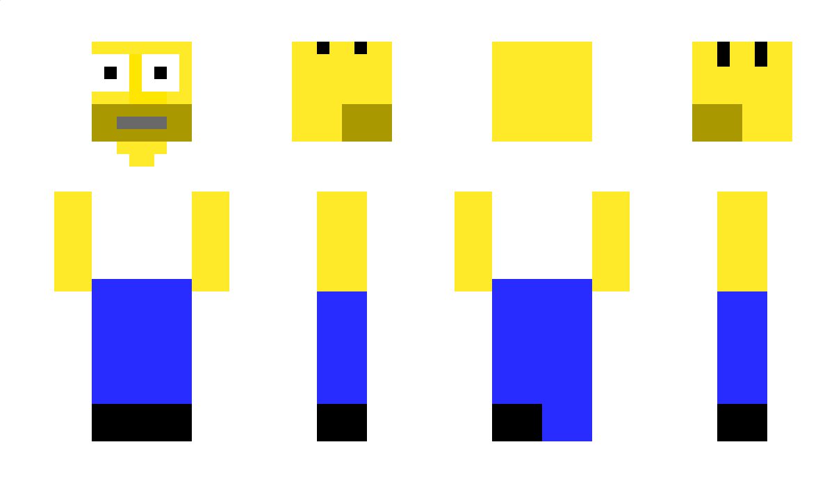 SimpsonsRule690 Minecraft Skin