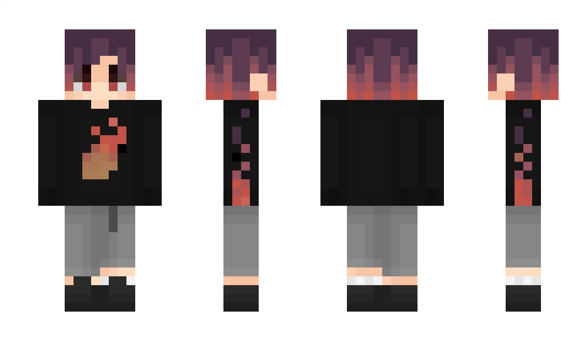 BurningGamza Minecraft Skin