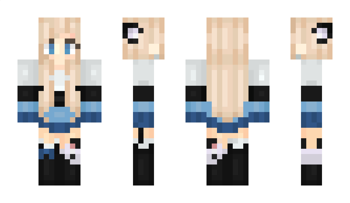 BlueEyedPanda Minecraft Skin