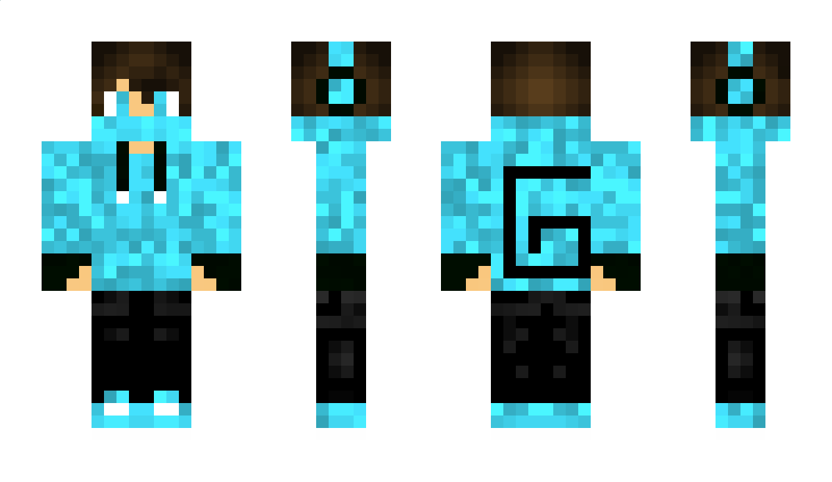 BlueCoolGamer Minecraft Skin