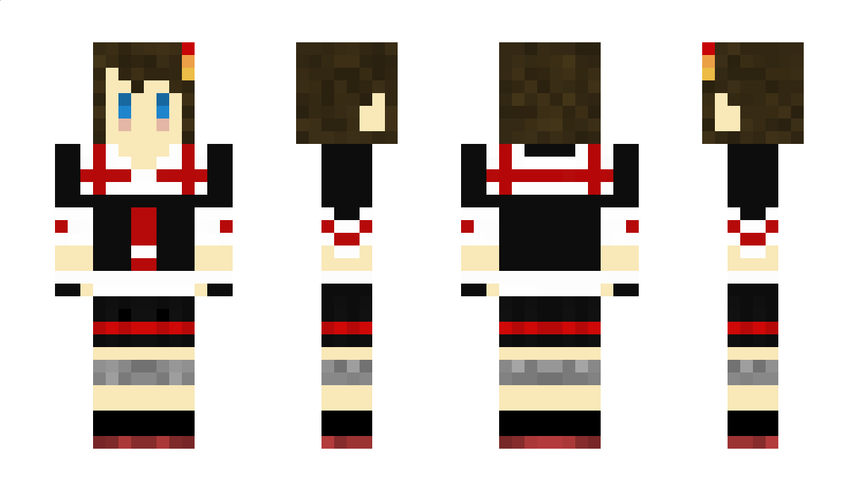 Suzukaze Minecraft Skin