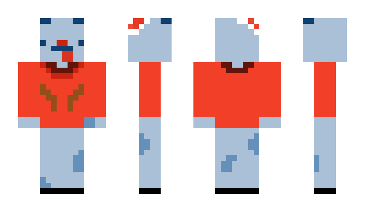 Blu_Alien_TV Minecraft Skin