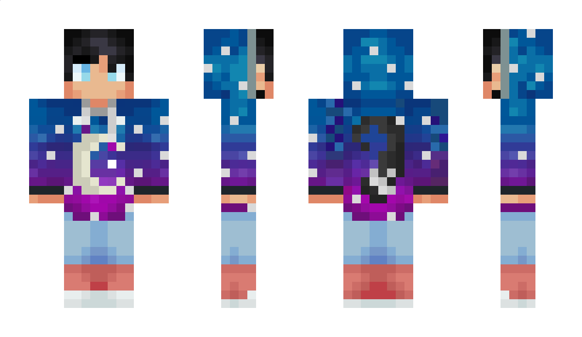 DannyPhantomMC Minecraft Skin