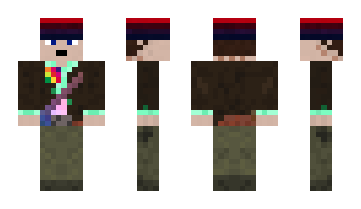 Colourful Minecraft Skin