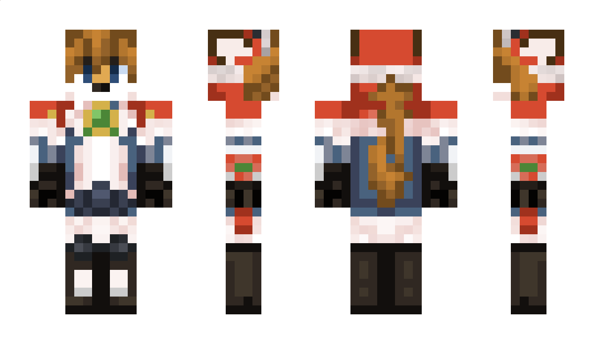 ForgottenFoxxo Minecraft Skin