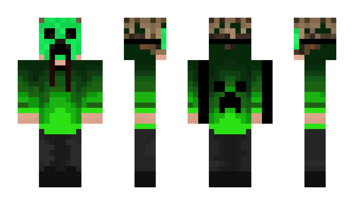 MrCreepMc Minecraft Skin