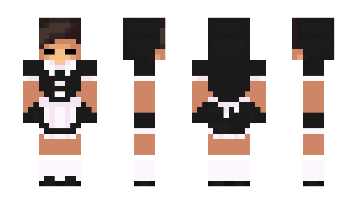 MaidDress Minecraft Skin