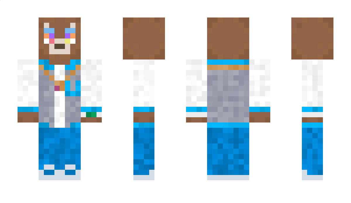 08Azure Minecraft Skin