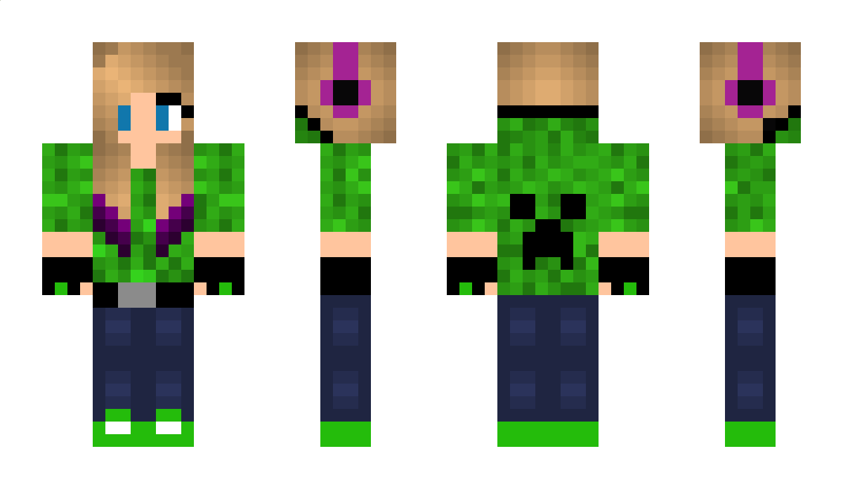 SmilingCreeper Minecraft Skin