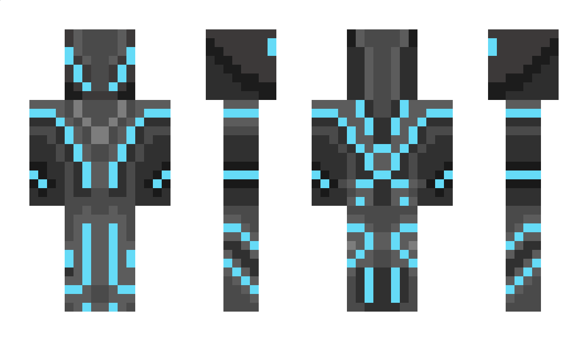 CYB3RB01 Minecraft Skin