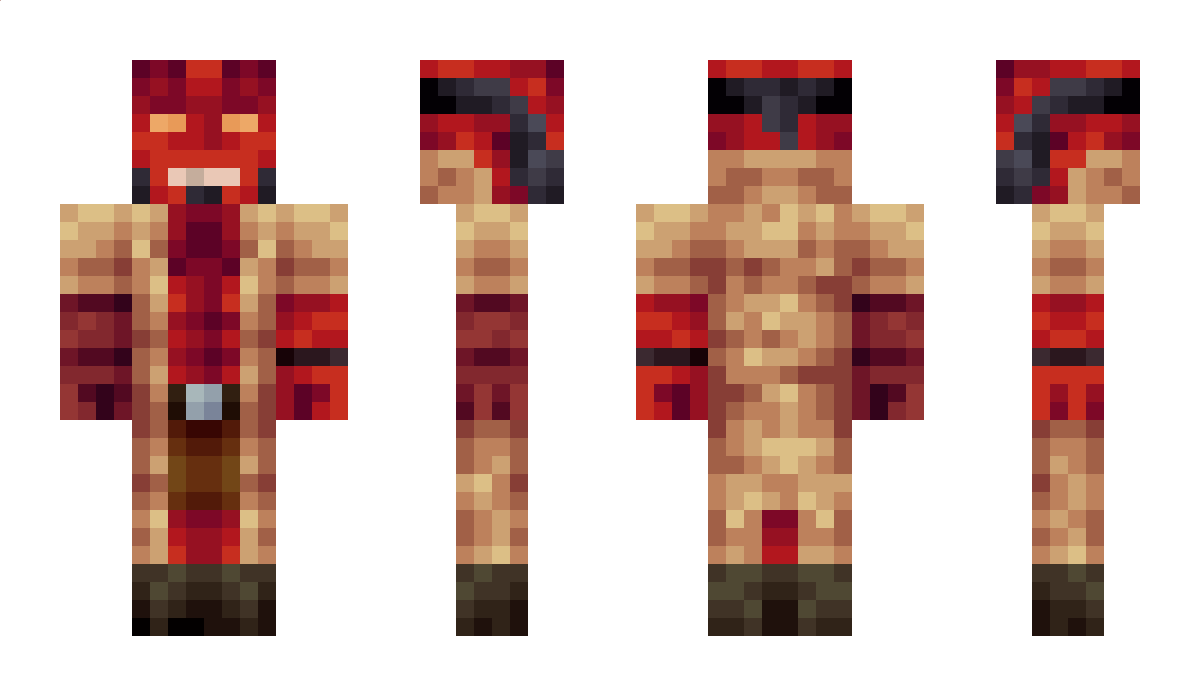 HELL_MAN Minecraft Skin