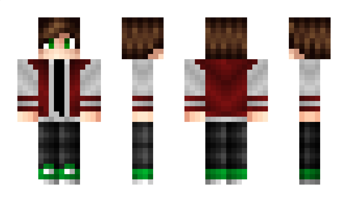 MINEGR33N Minecraft Skin