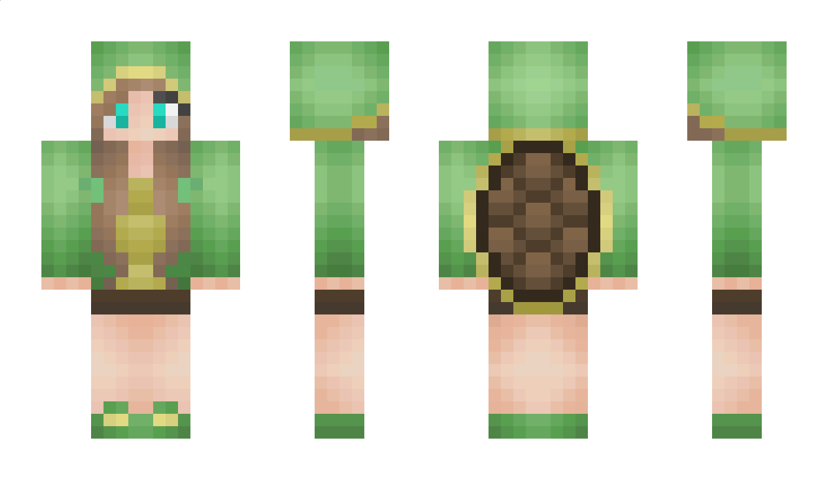 TurtleGirl15 Minecraft Skin