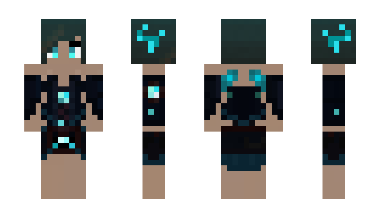 7_Fold_Minellia Minecraft Skin